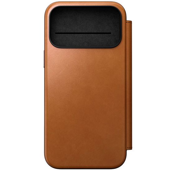 NOMAD Modern Leather Folio iPhone17用 手帳型 Nomad Modern Leather Folio Horween iPhone Series 17 – Mukama